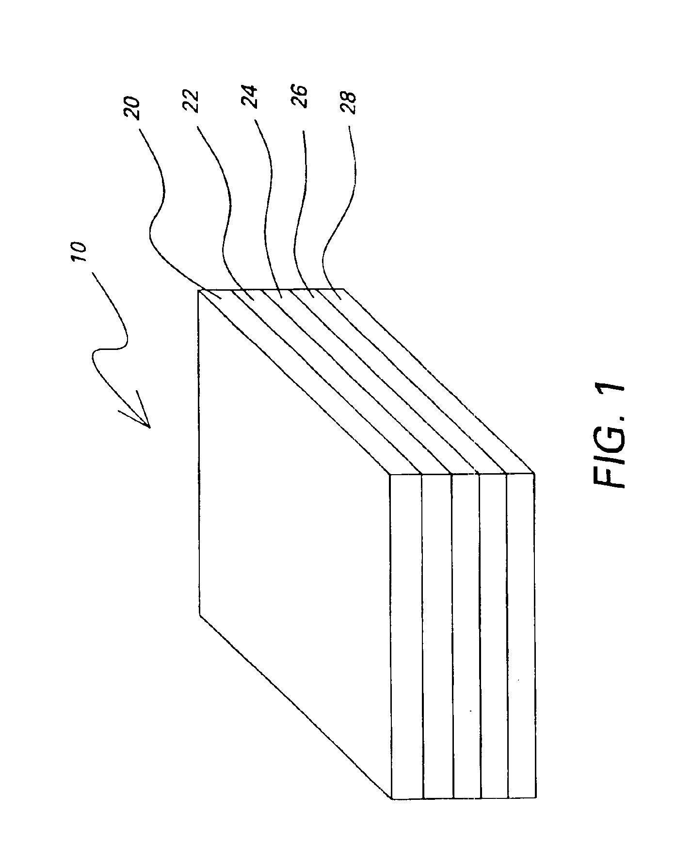 Matching layer having gradient in impedance for ultrasound transducers