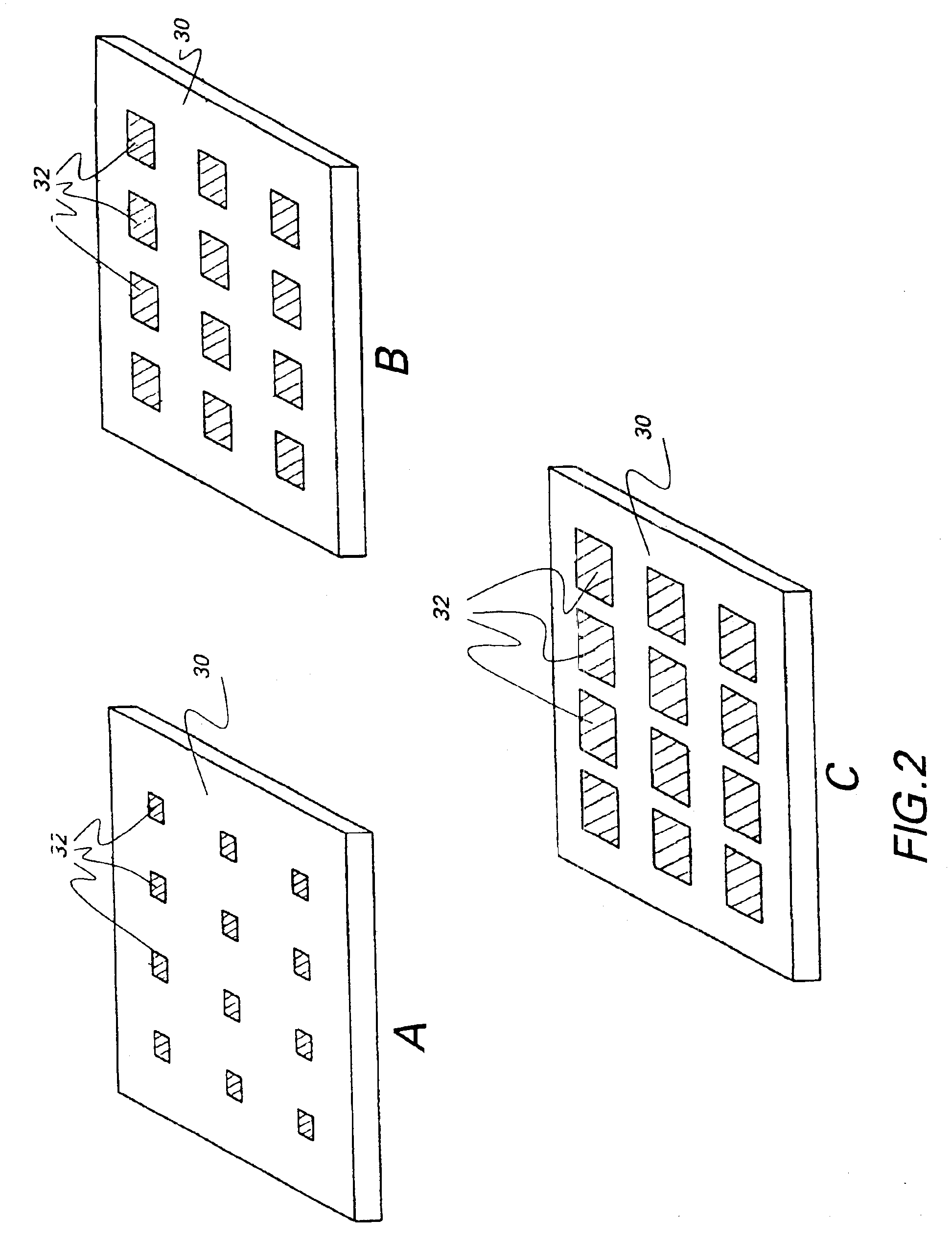 Matching layer having gradient in impedance for ultrasound transducers