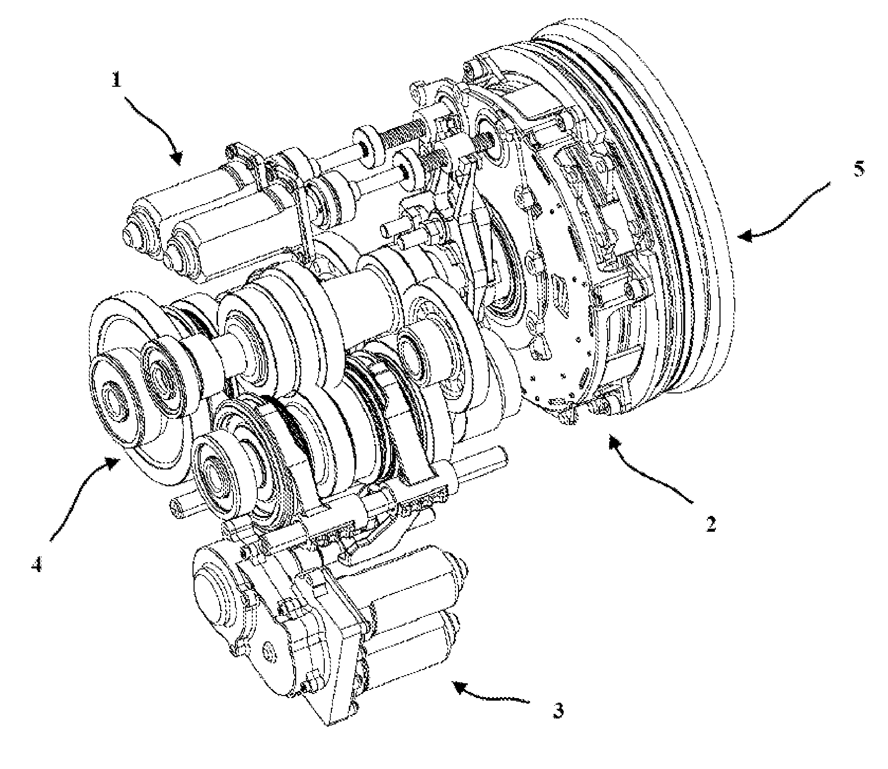 Dual Clutch Transmission And Dual Clutch Accuators Thereof