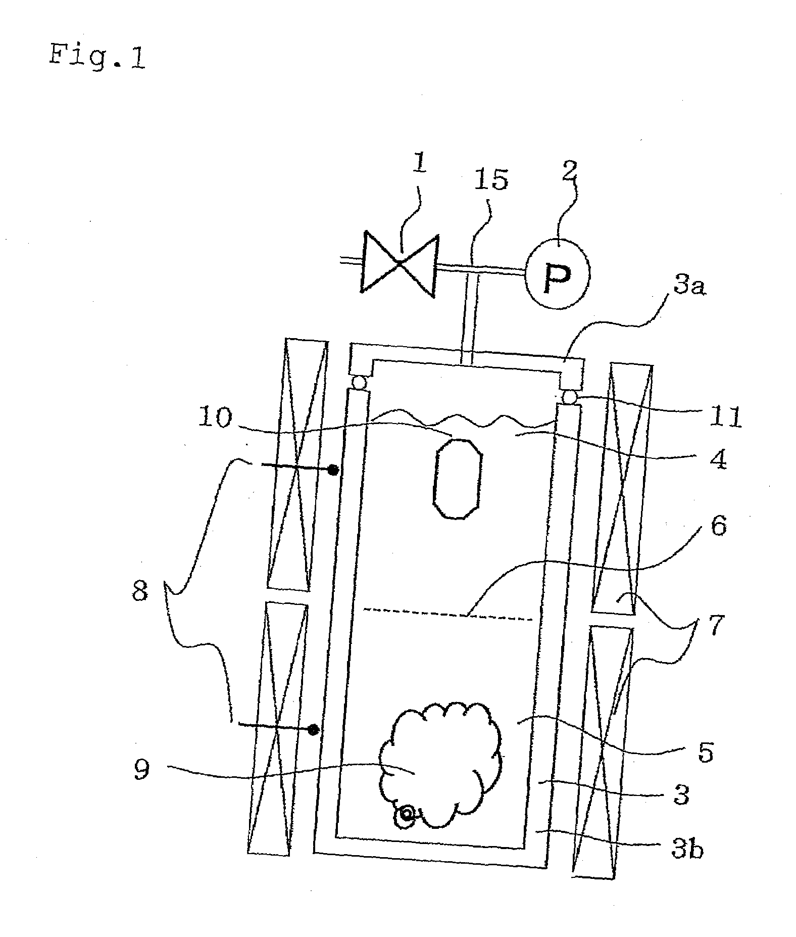 Crystal production process using supercritical solvent, crystal growth apparatus, crystal and device