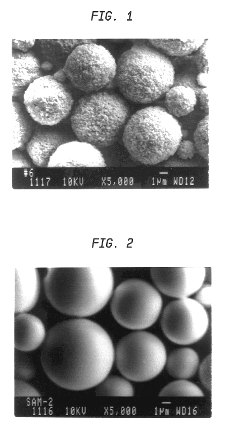 Micro-serrated color toner particles and method of making same