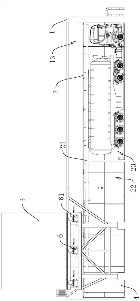 Sludge transfer system and sludge transfer method based on same