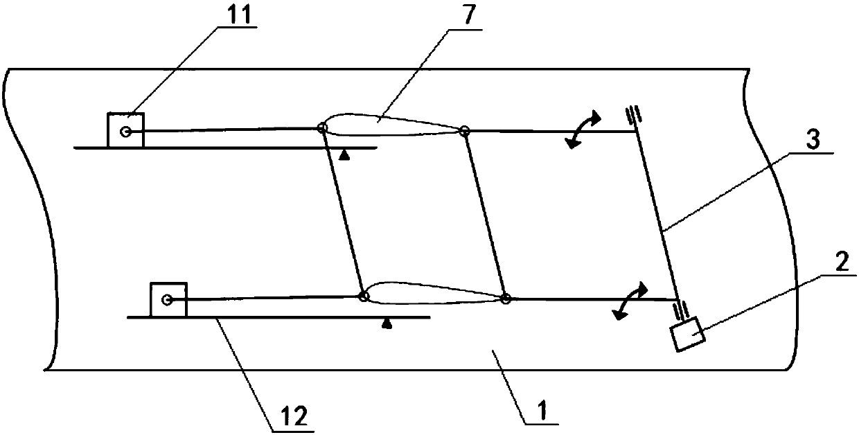 Railway vehicle roof airfoil profile board device and railway vehicle