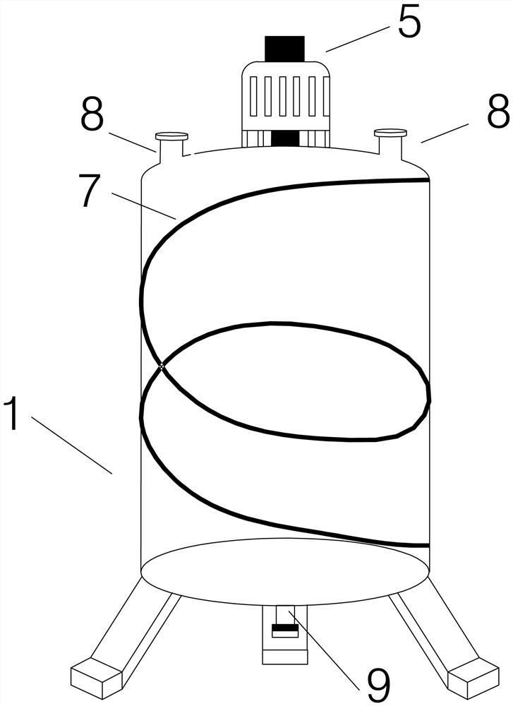 Reactor for water-based titanium alloy cutting fluid