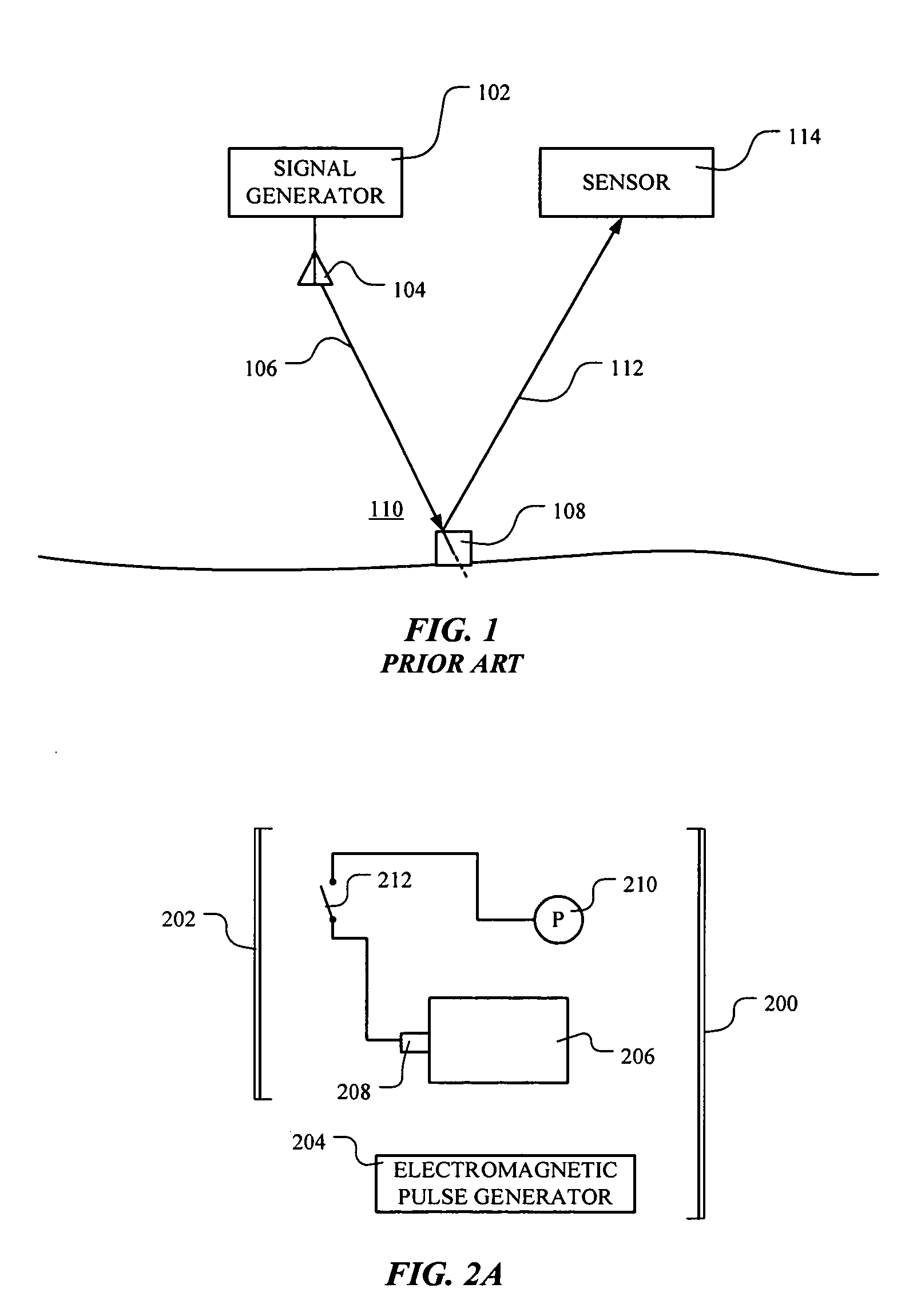 Electromagnetic pulse transmitting system and method