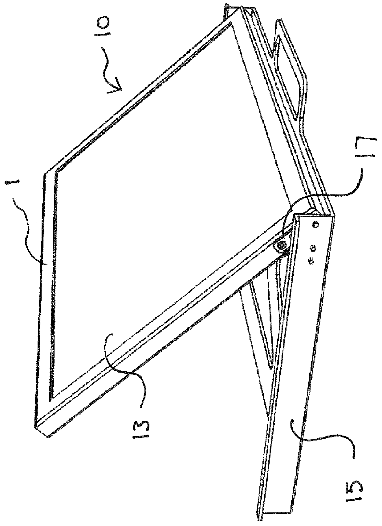 Friction hinge with closed clips