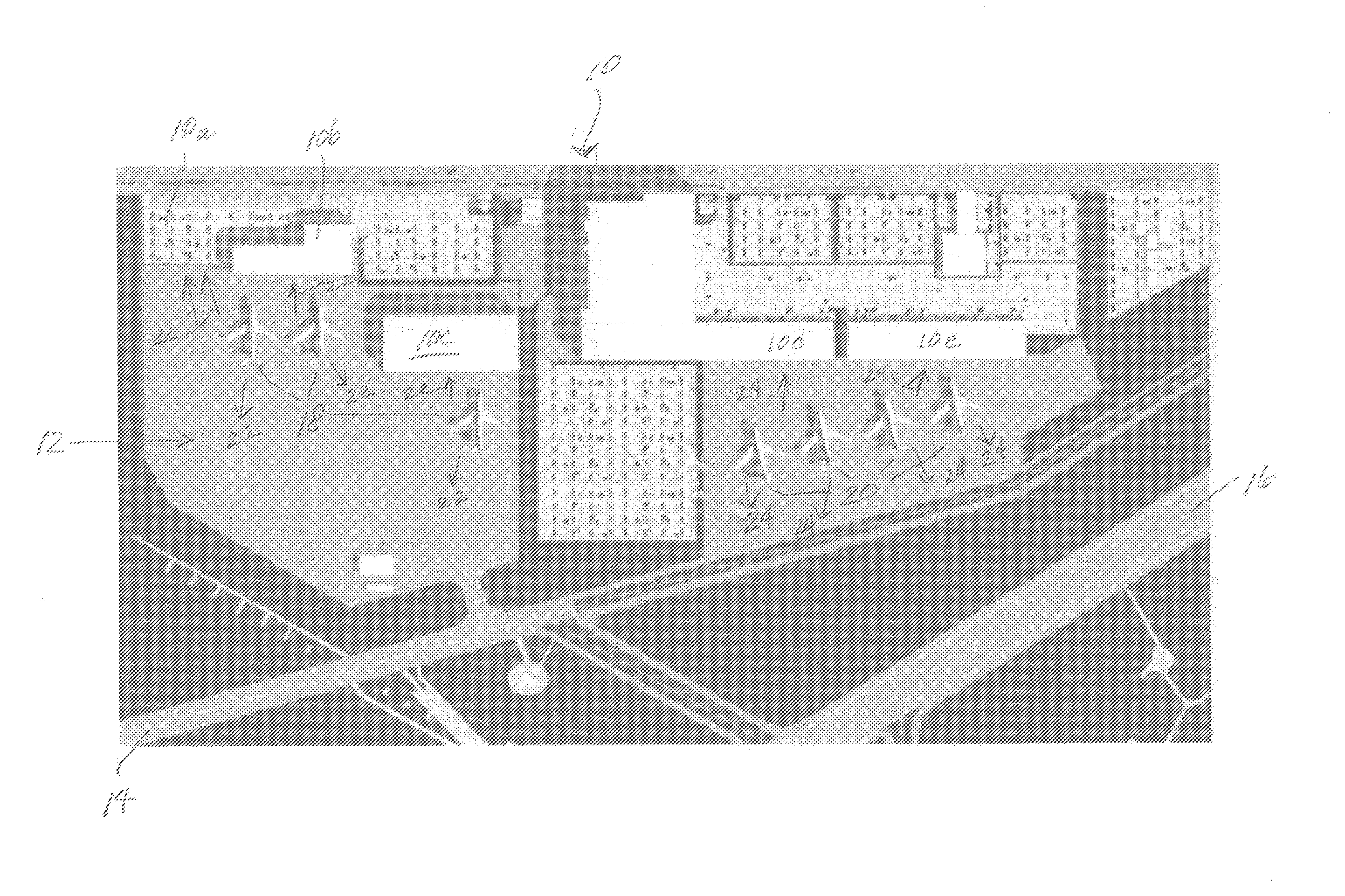 Method for improving overall airport air quality during aircraft ground operations