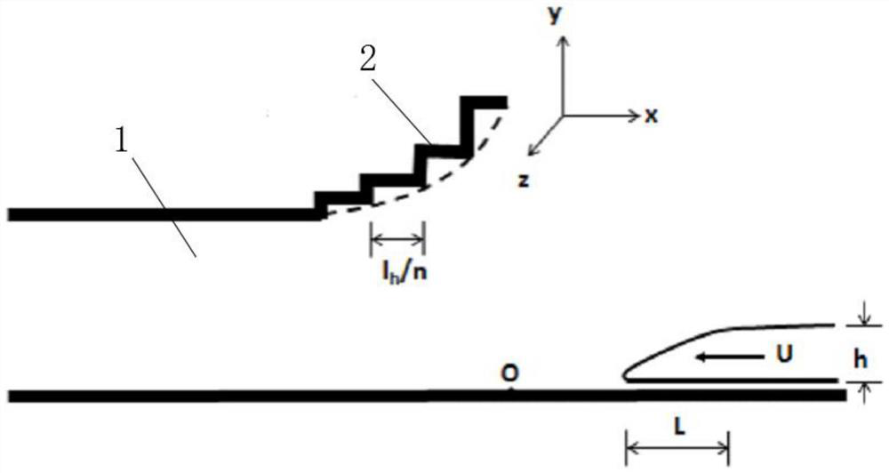 An equal-segment stepped tunnel buffer structure and its design optimization method