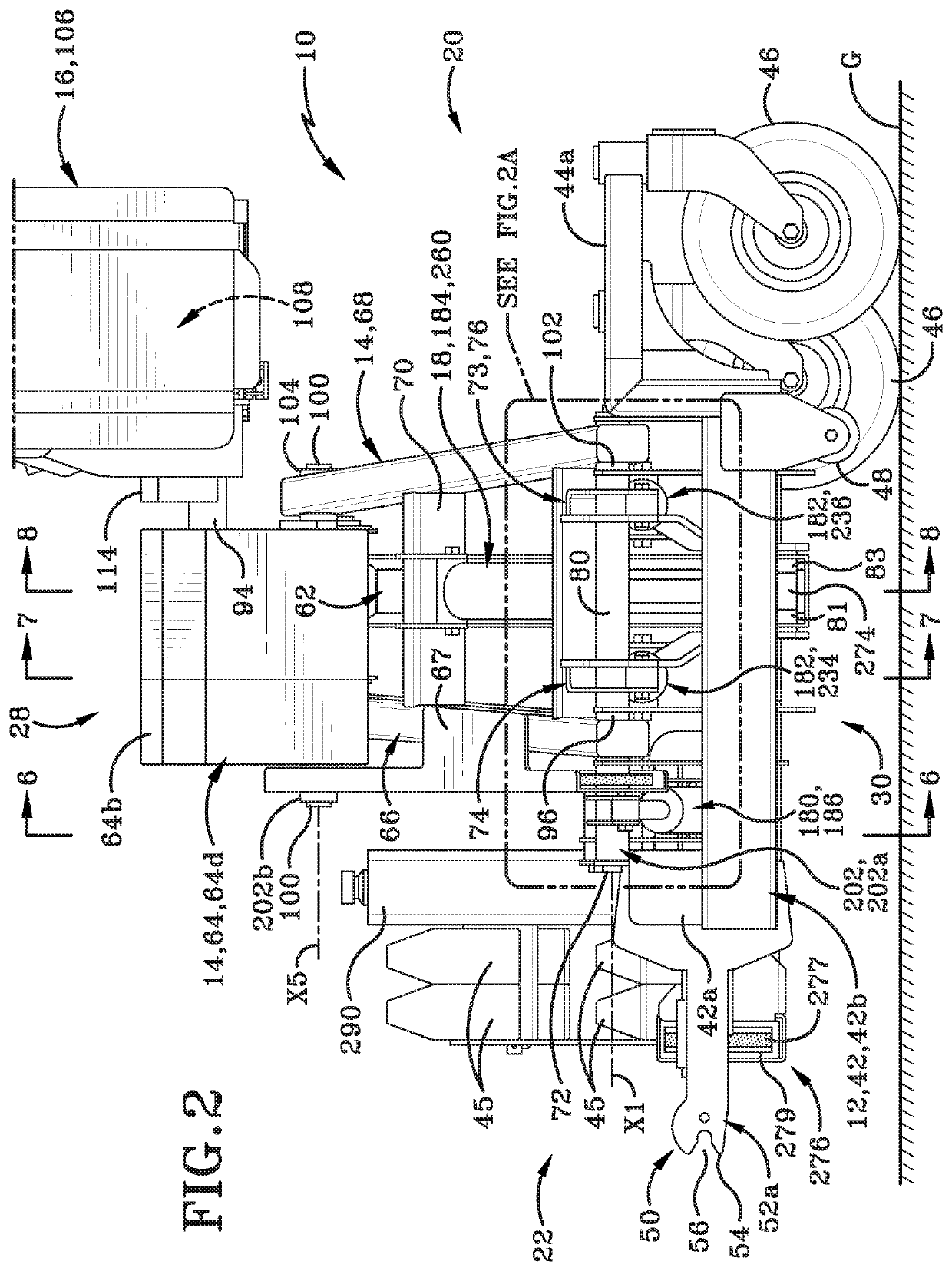 Method and apparatus for controlling a boom mower