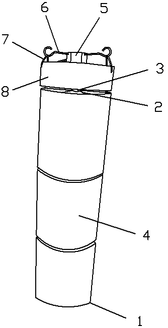 A wind tunnel experimental device and experimental method for towering equipment with a tuned mass damper