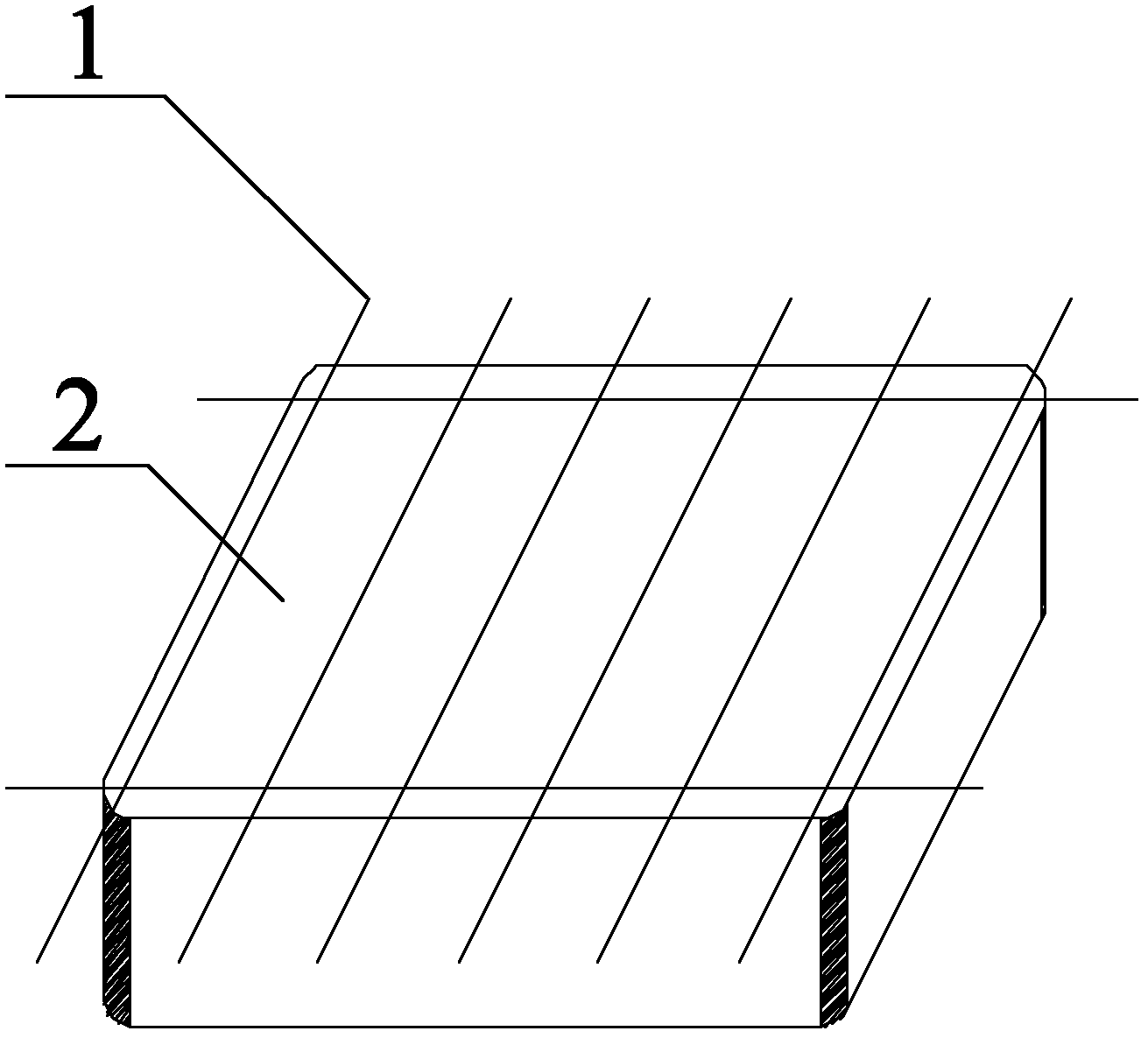 Production method of polycrystalline silicon chips
