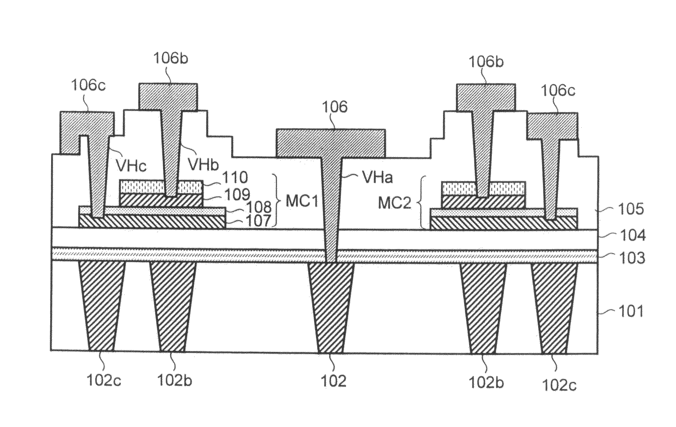 Semiconductor device and layout method therefor