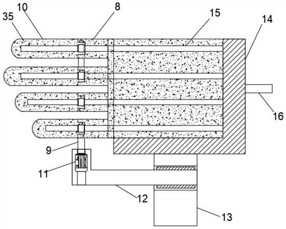 Mobile phone processing detection device