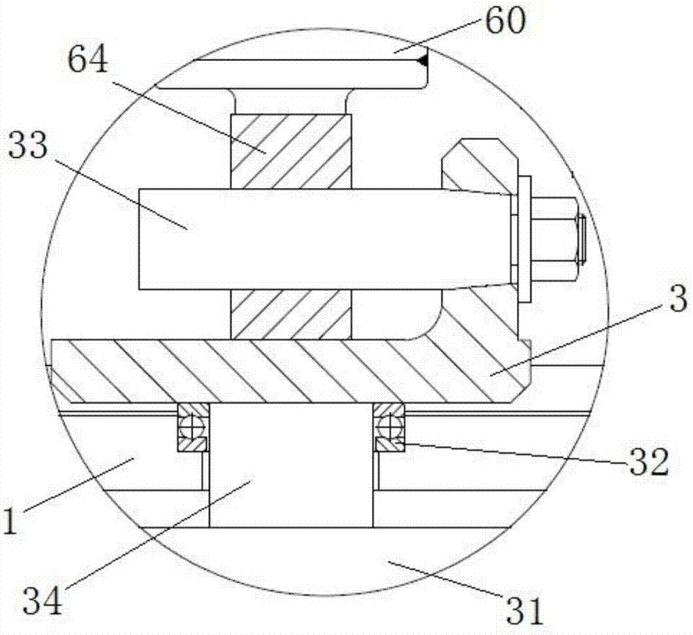 Thread dismounting device applicable to oil pressure vibration reducer