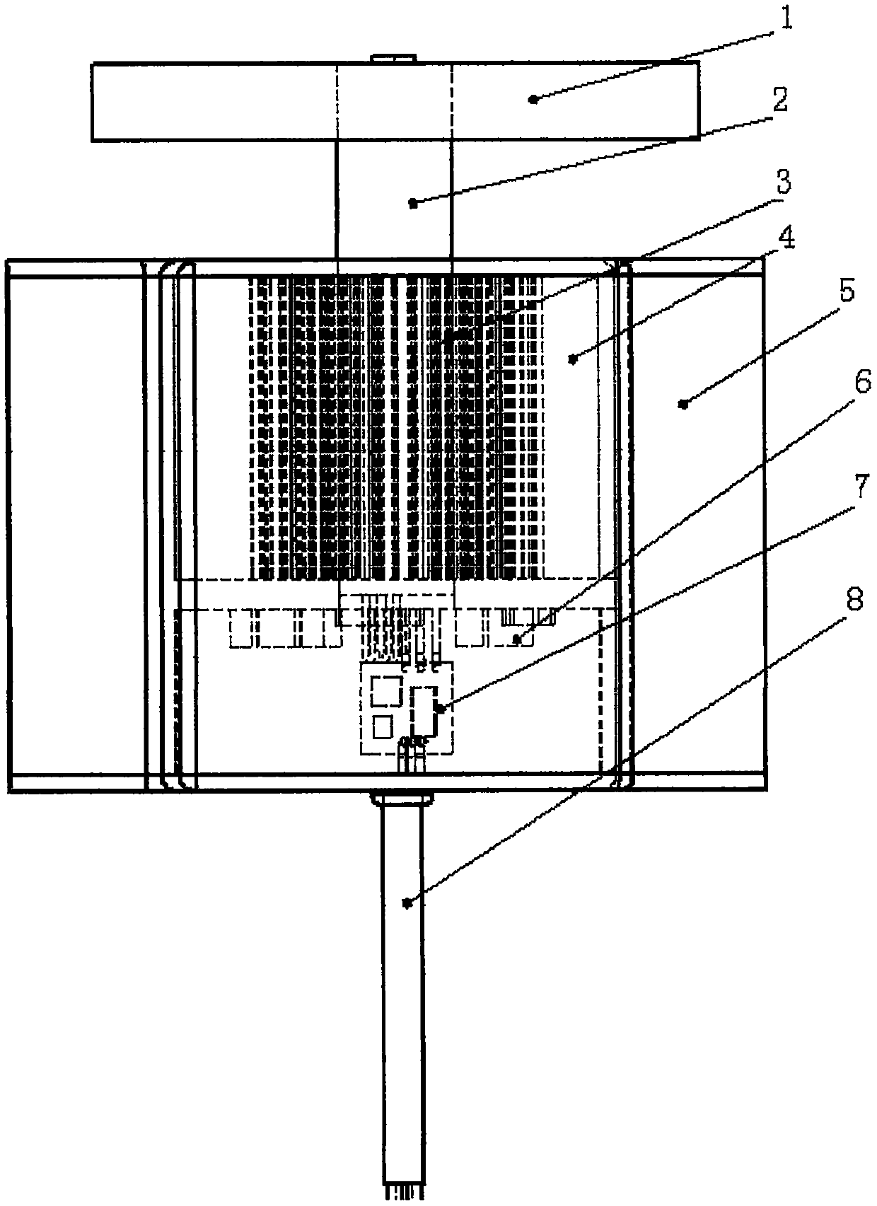 Electronic driver enabling driven structure to keep balance forever