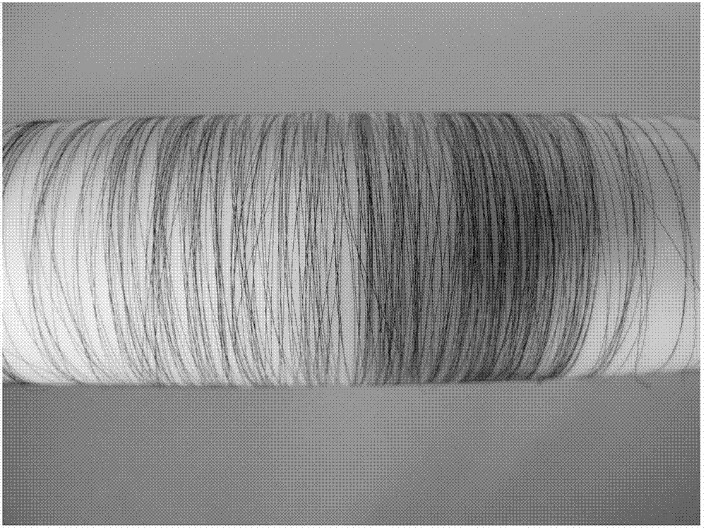 Preparation method of electric graphene composite fiber