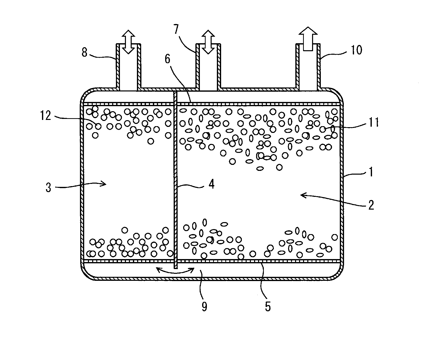 Method for reducing evaporated fuel emission, canister and adsorbent therefor