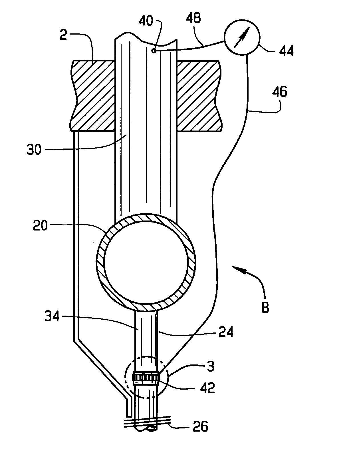 Apparatus and process for detecting condensation in a heat exchanger