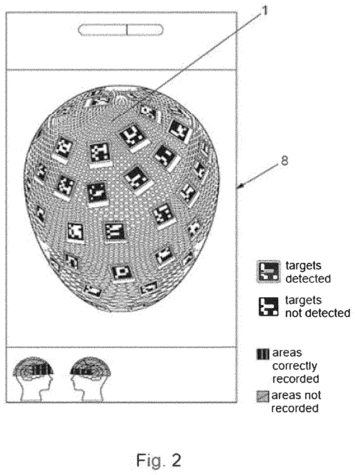 System for the Obtaining of Data of use for Body Morphometric Analysis and Associated Method