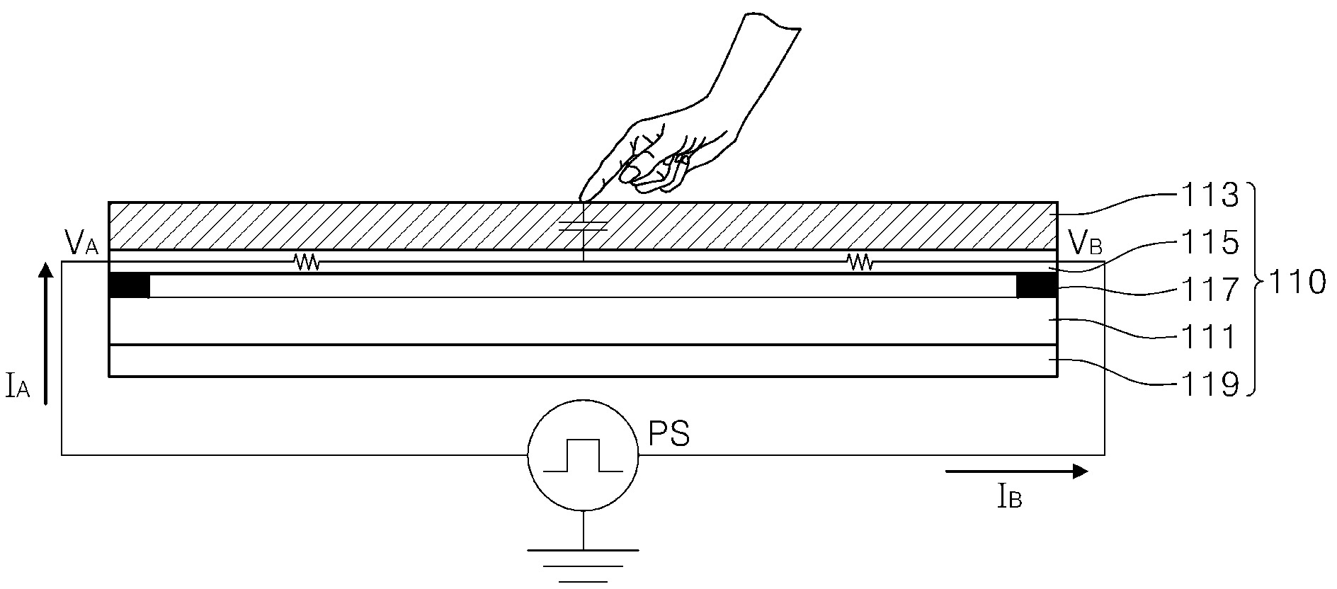 Touch screen panel type liquid crystal display