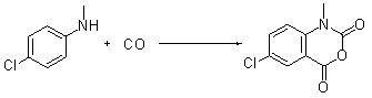 Synthetic method for isatoic anhydride derivative