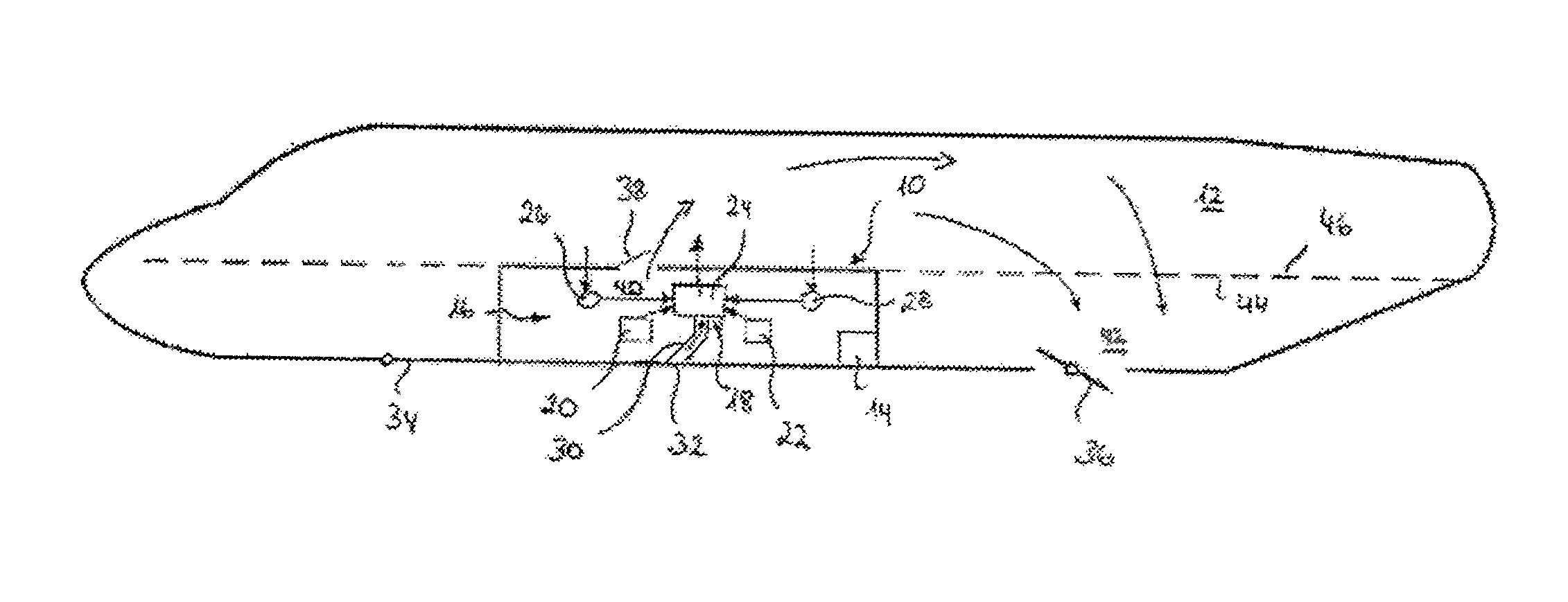 Method and system for emergency ventilation of an aircraft cabin in the case of a leak in the area of an air mixer