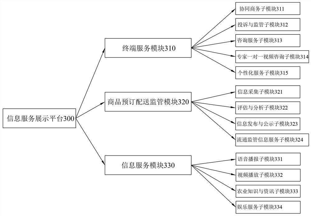 Digital rural comprehensive service system