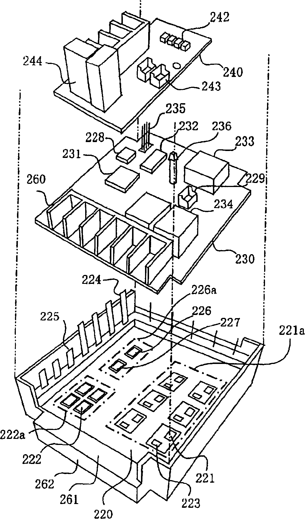 Refrigerating apparatus and an inverter device used therein