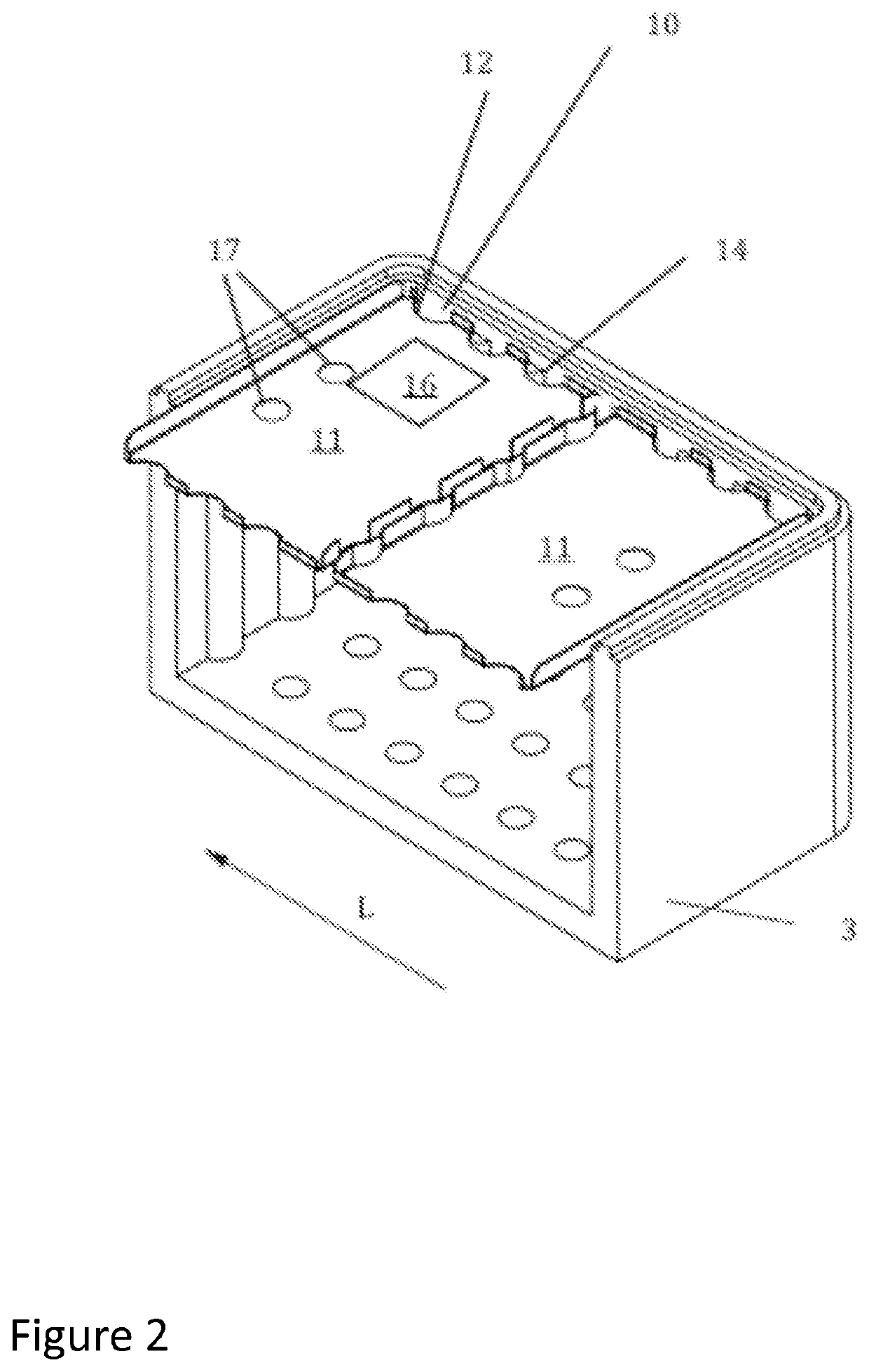 Thermally insulated transport box and an arrangement in a thermally insulated transport box
