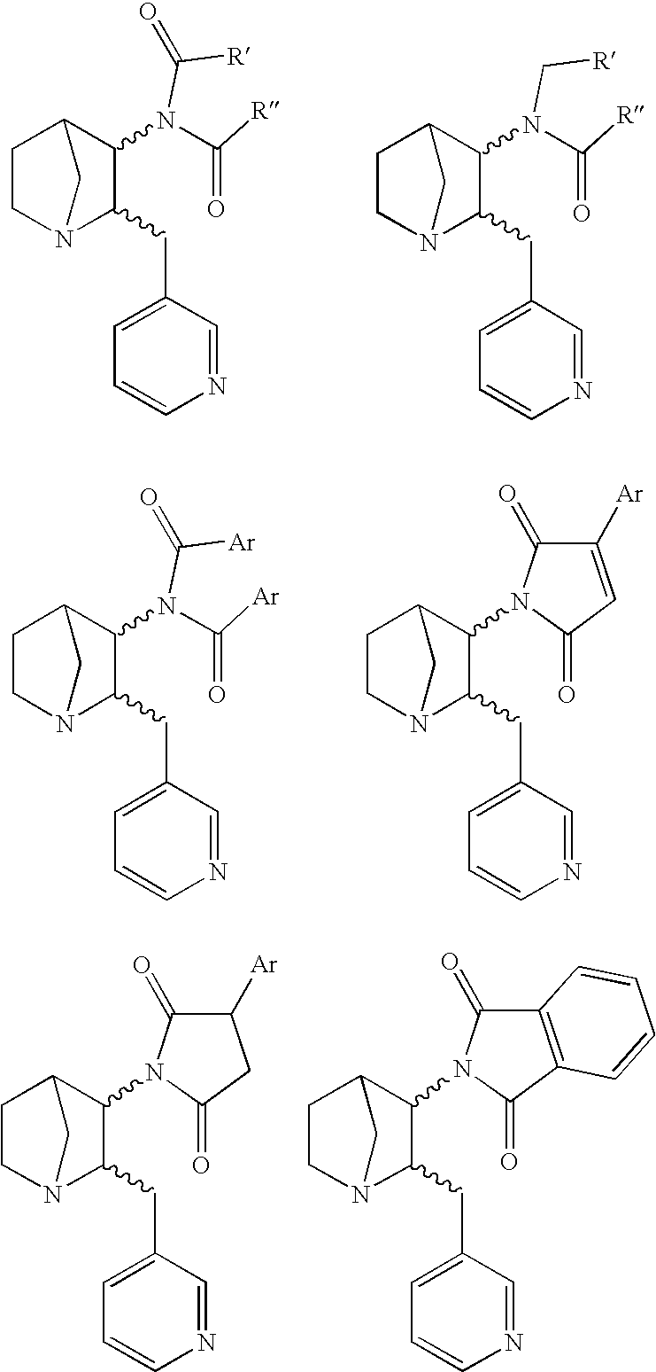 3-Substituted-2(Arylalkyl)-1-Azabicycloalkanes and Methods of Use Thereof