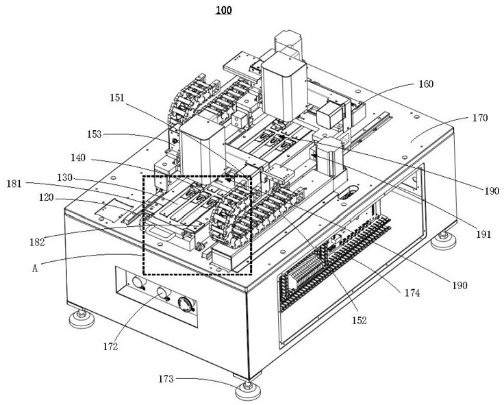 Method and device for testing COB optical module before Lens coupling