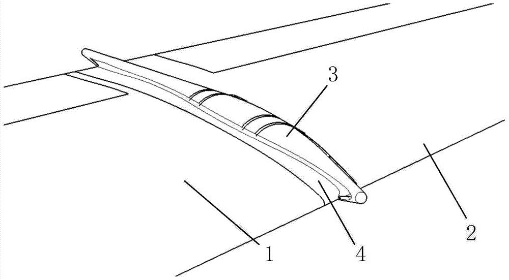A conformal folding wing