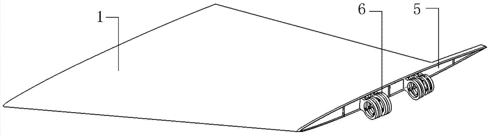 A conformal folding wing