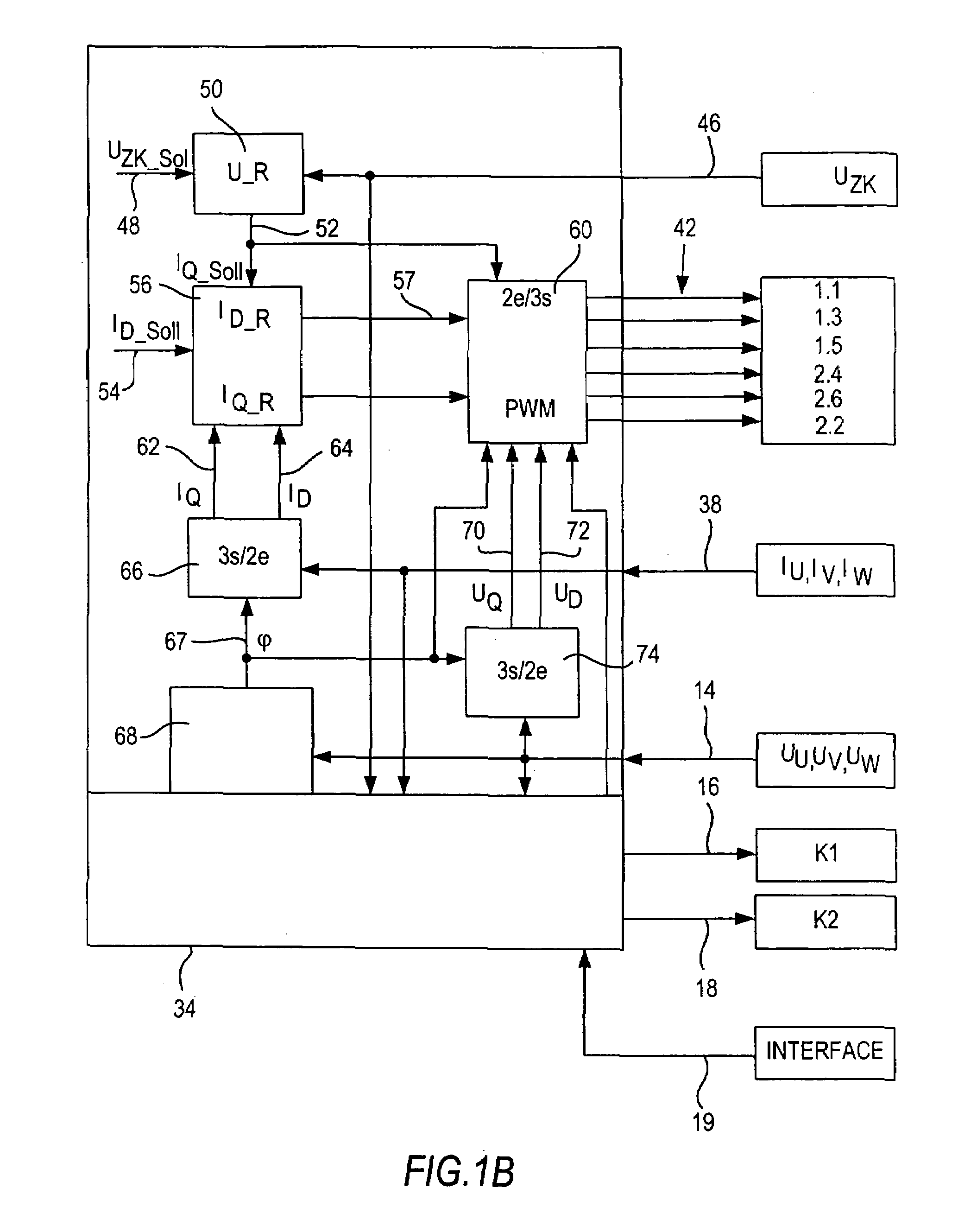 Device and method for monitoring the connection of an electrical supply unit