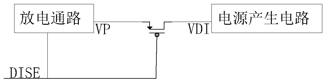 Anti-coupling-interference power supply generation circuit