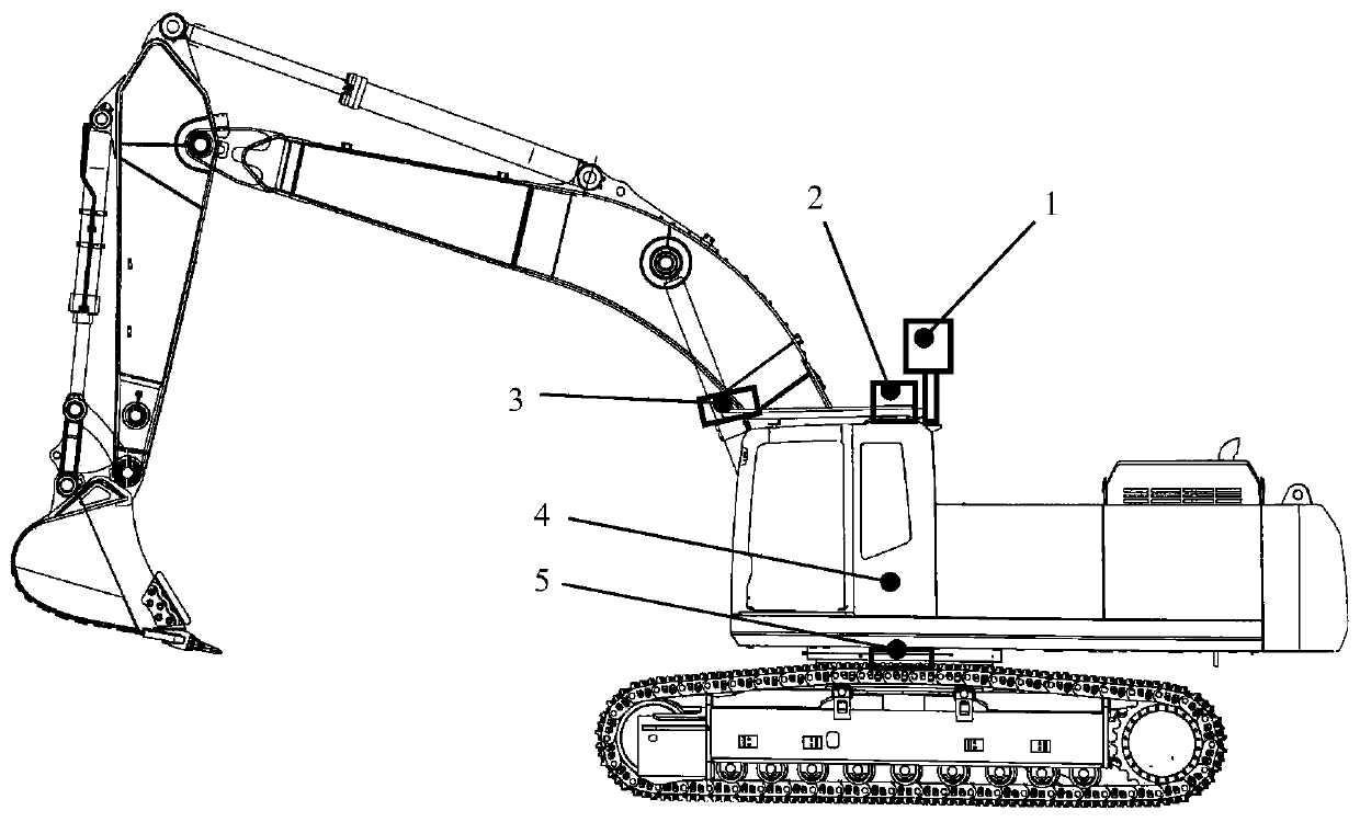 Excavator intelligent walking system, excavator and control method