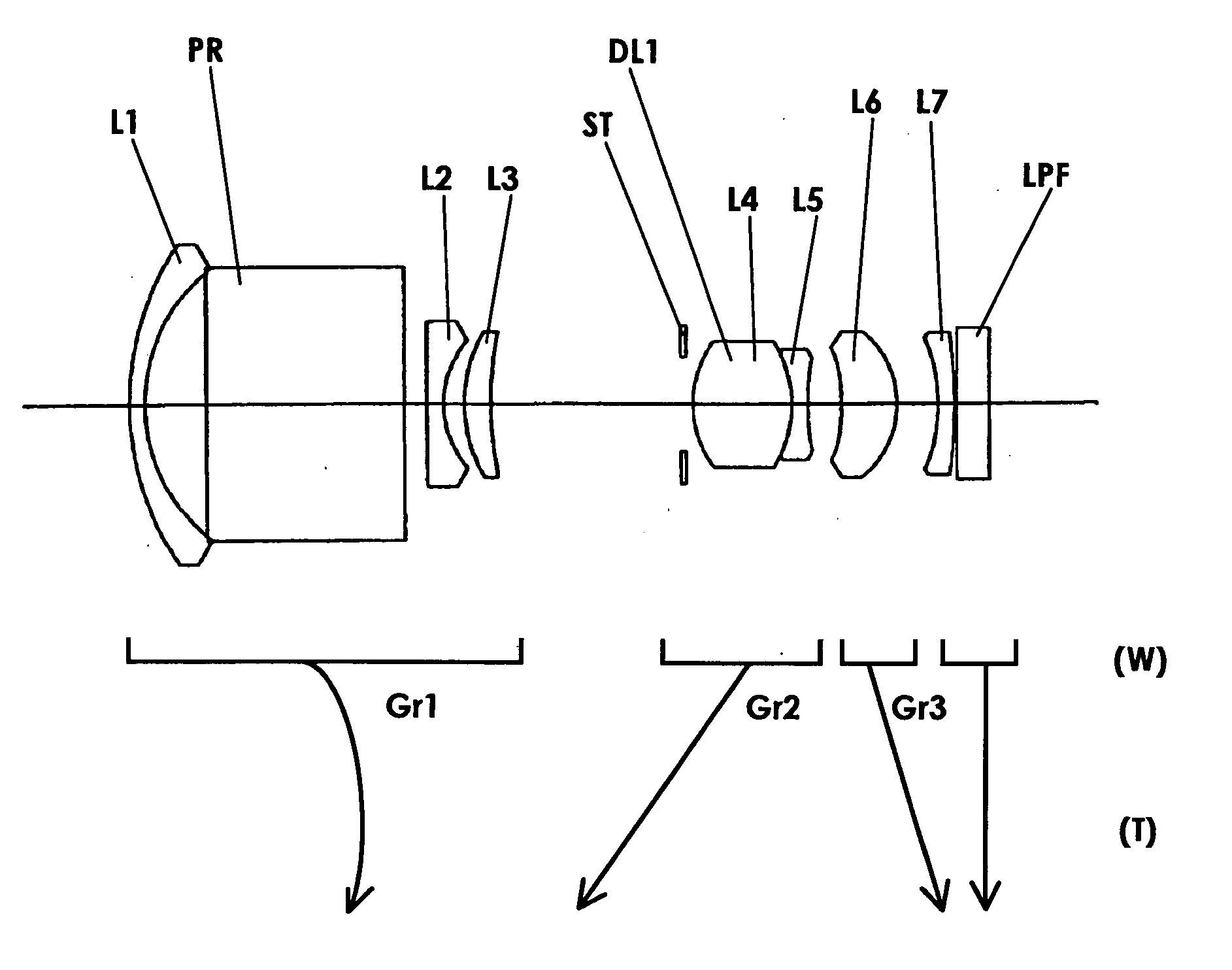 Imaging device and digital camera using the imaging device
