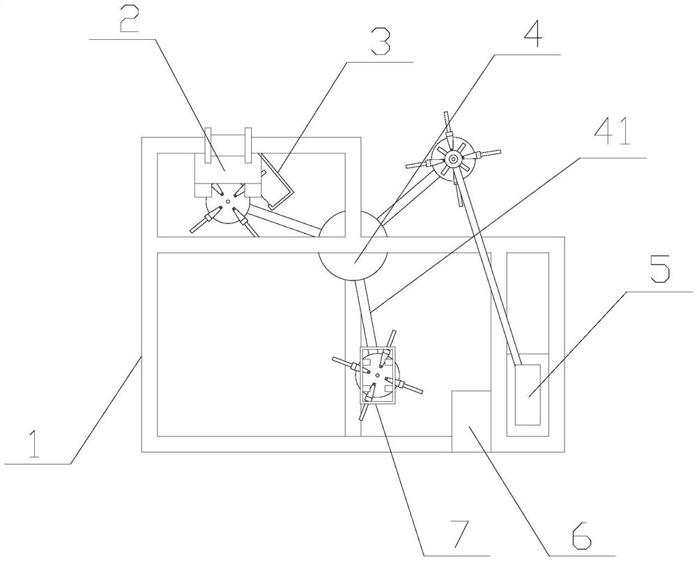 A kind of fruit automatic netting machine