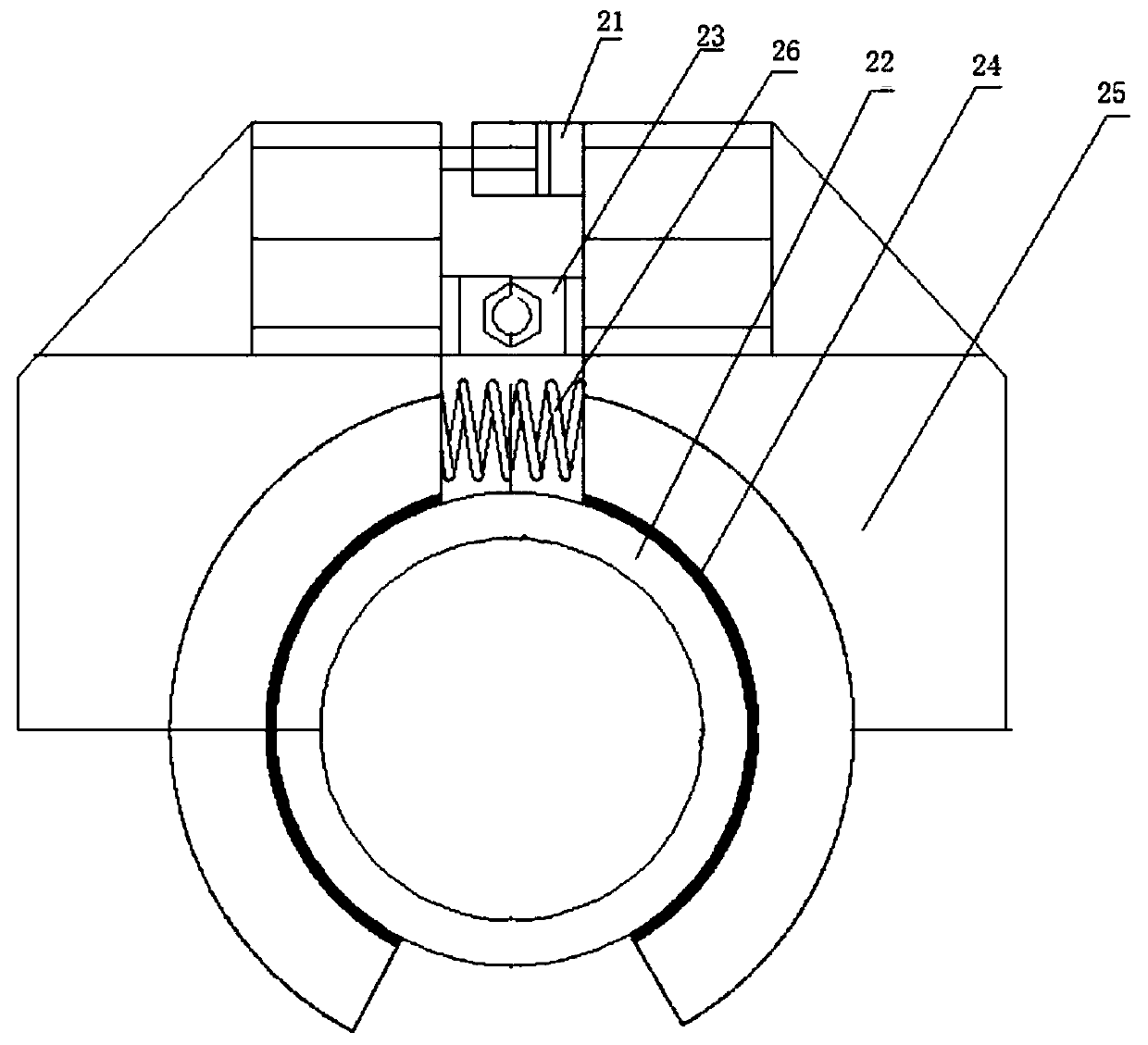 Self-walking type shield tunneling machine