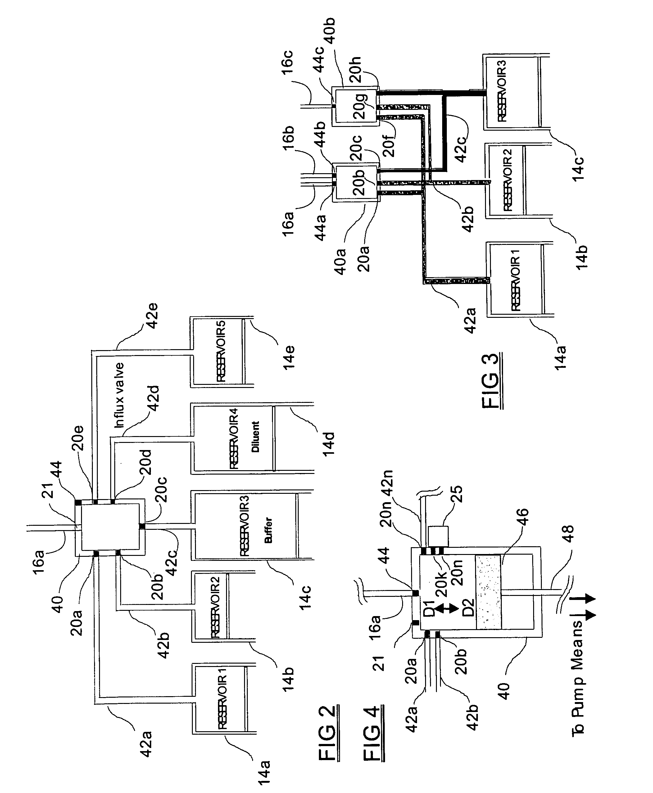 Programmable medical drug delivery systems and methods for delivery of multiple fluids and concentrations