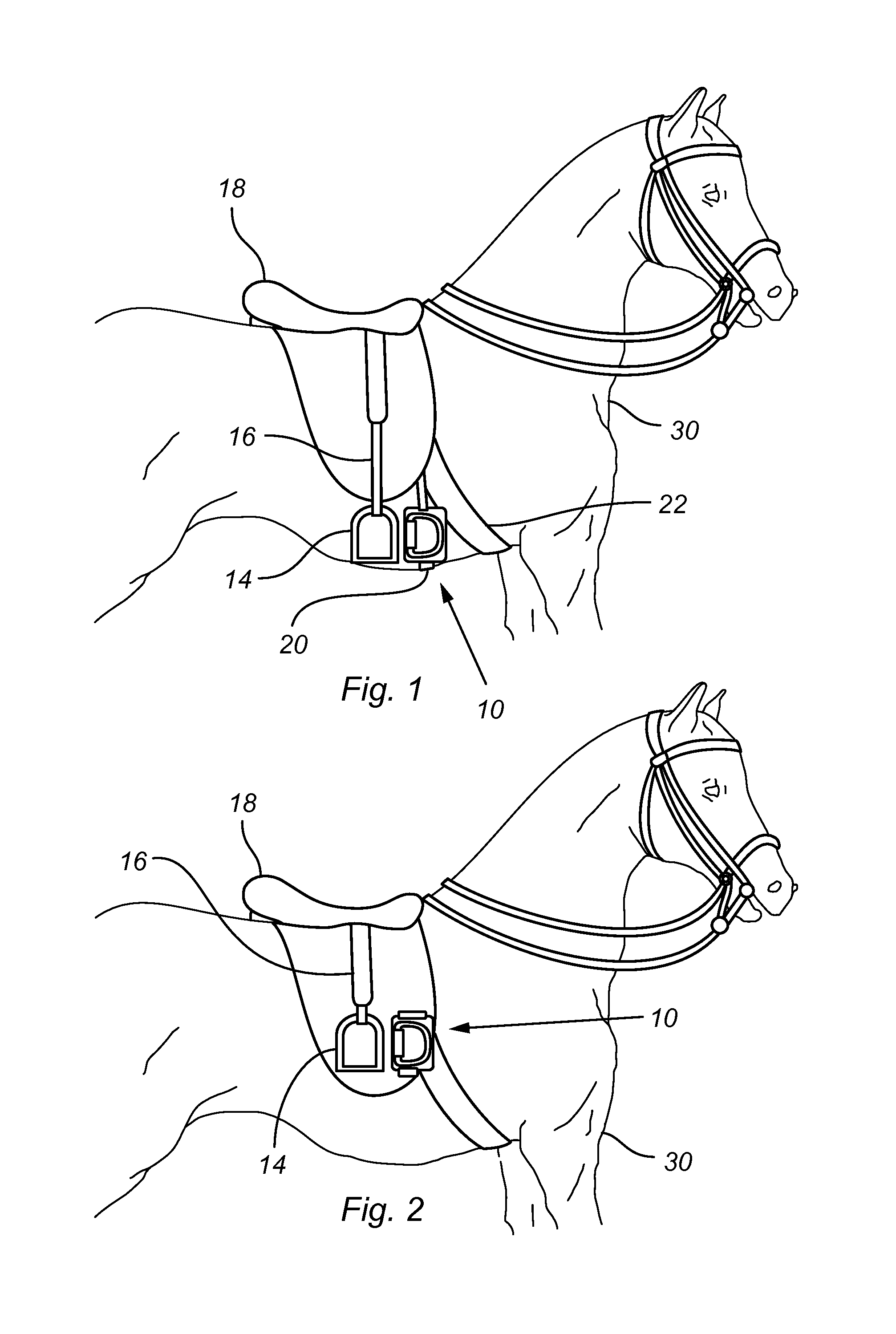 System for Use in Horseback Riding