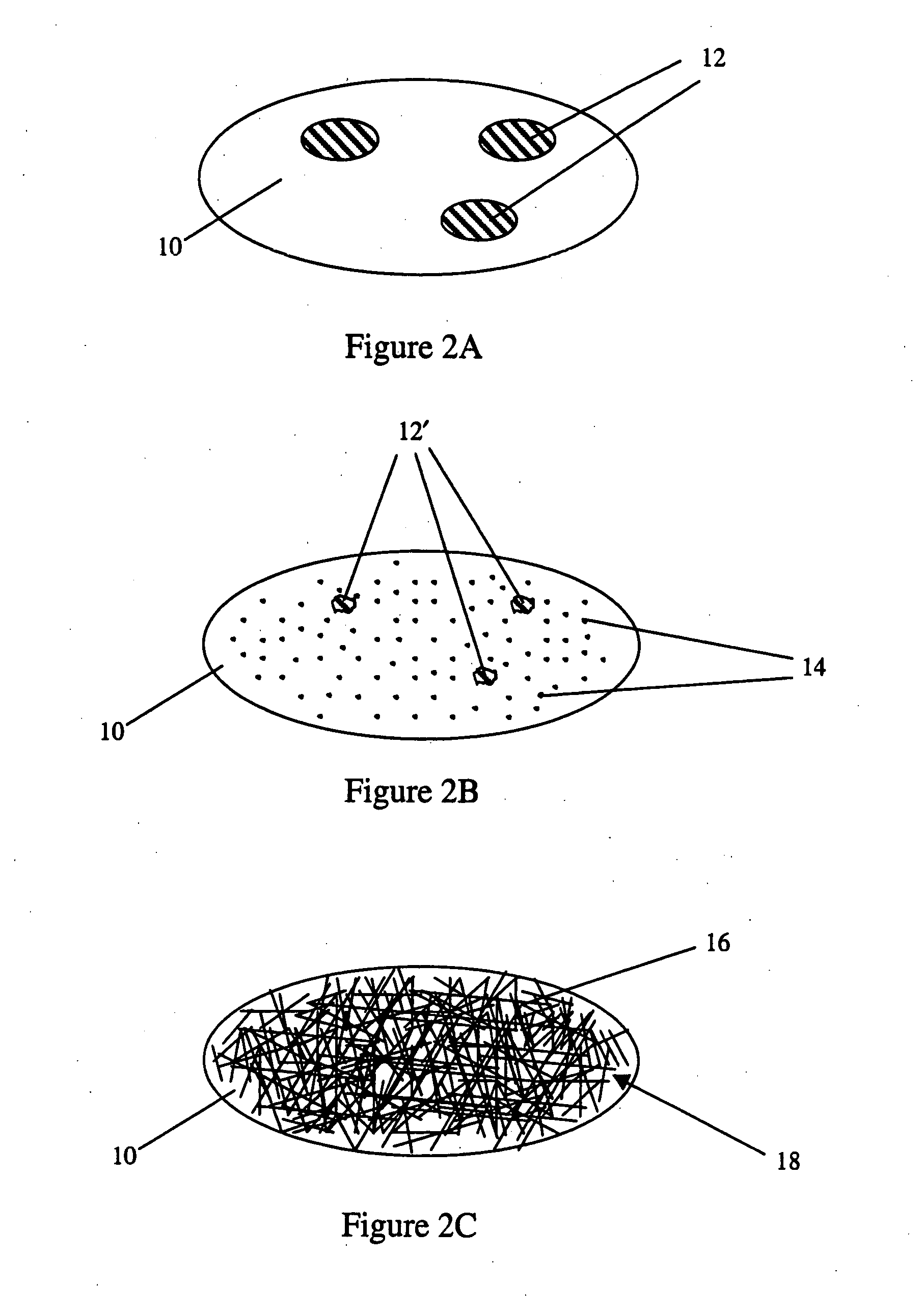 Dispersed growth of nanotubes on a substrate