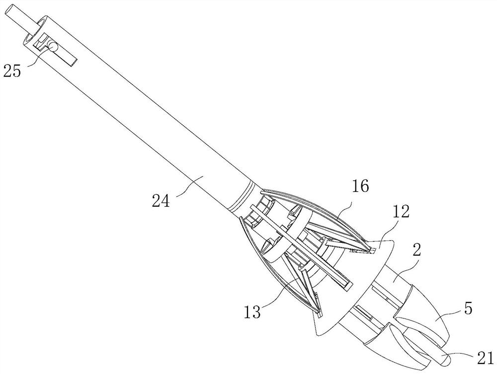 Solar water heater heat collecting pipe cleaning device