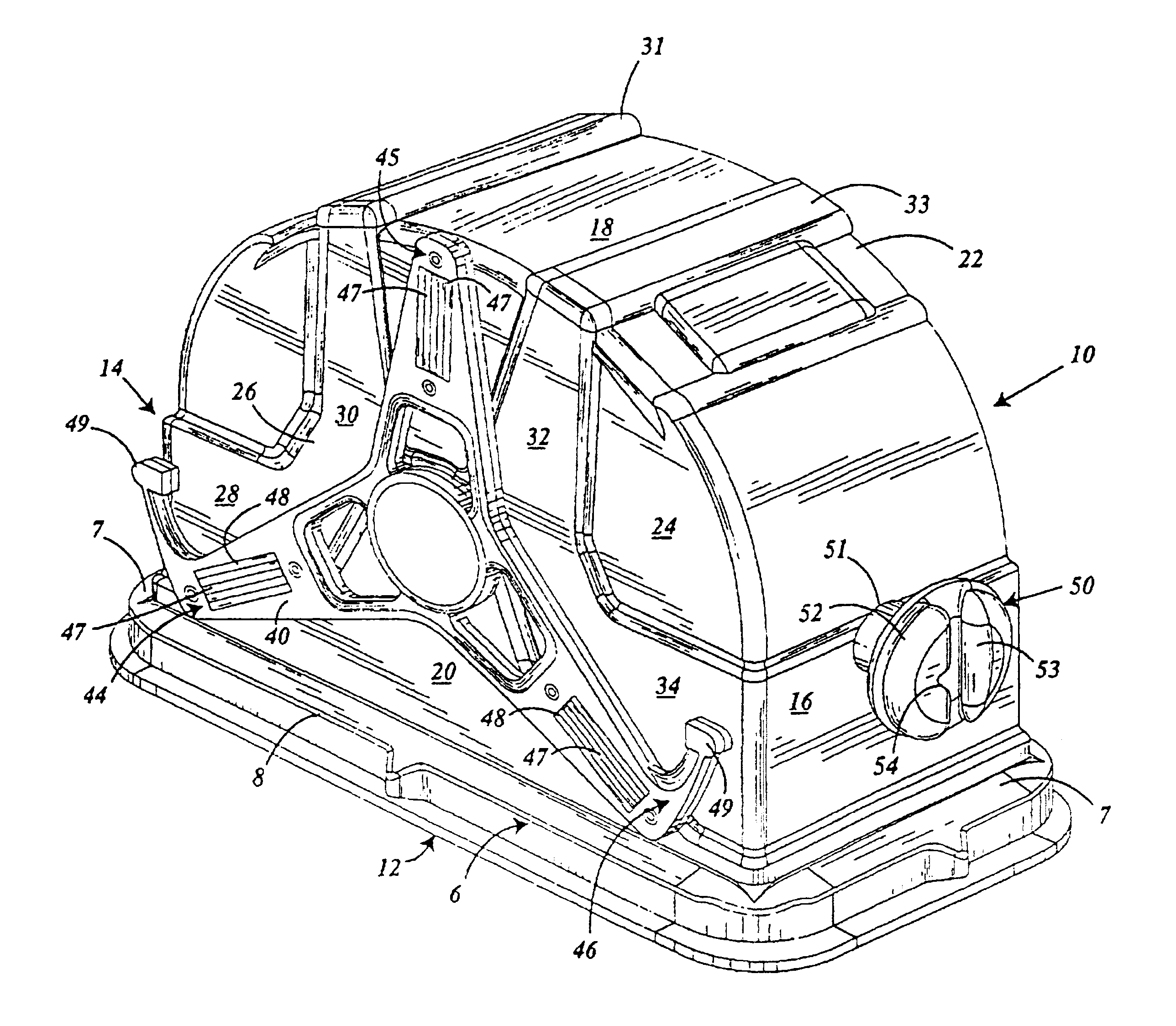 300 mm microenvironment pod with door on side