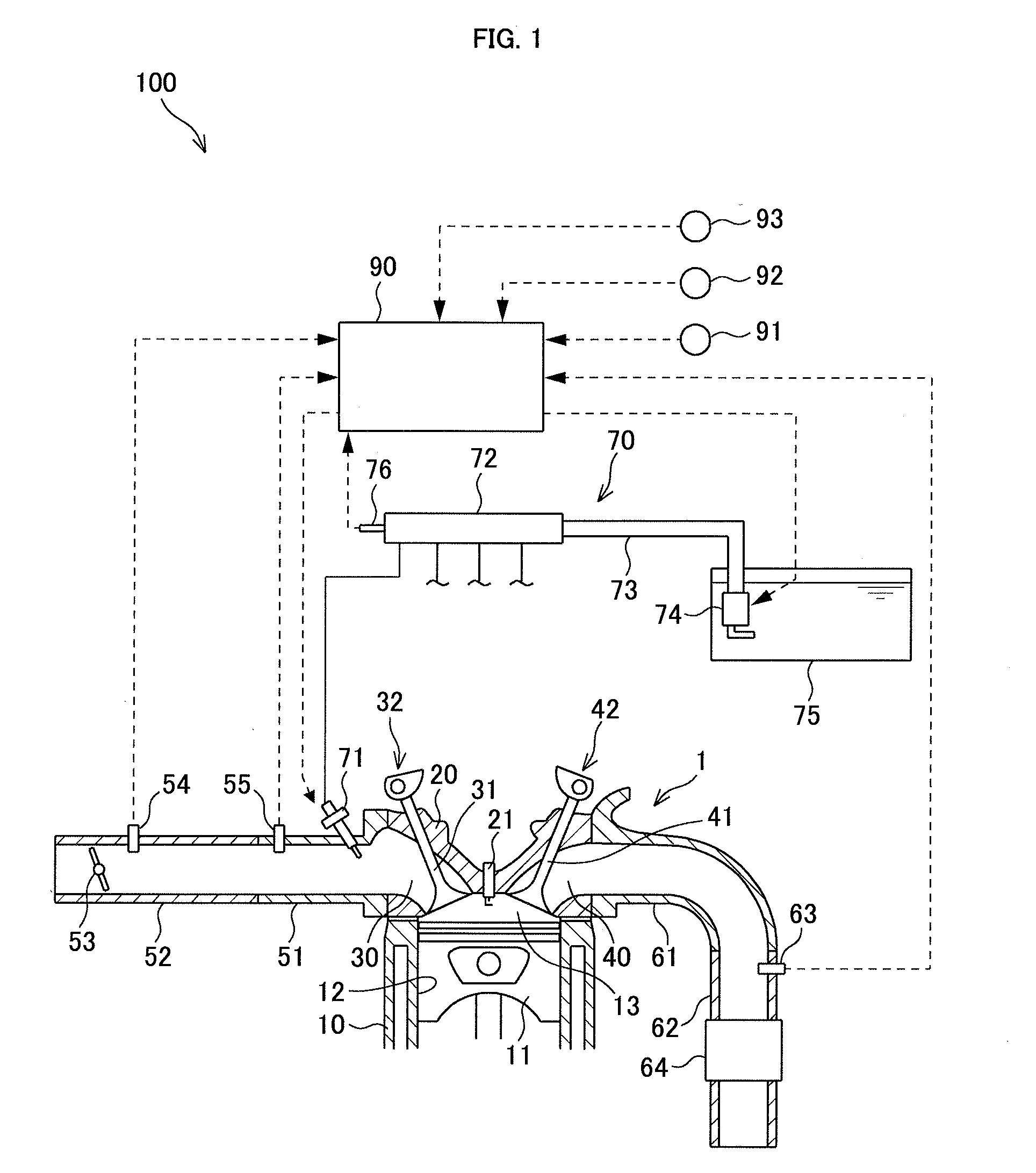 Fuel injection control device of engine and fuel injection control method of engine
