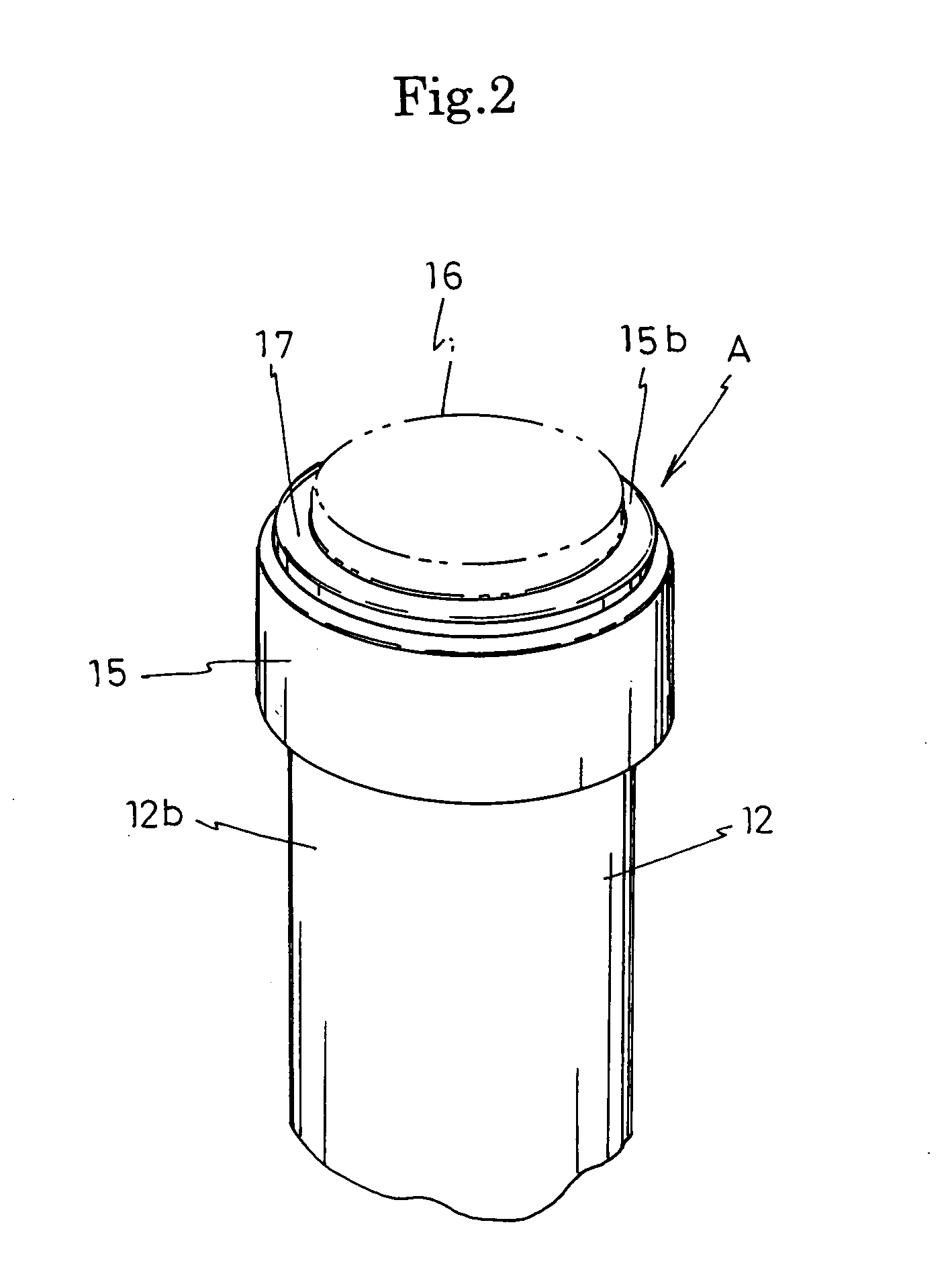 Structure and method for the affixing of a pretensioner gas generator