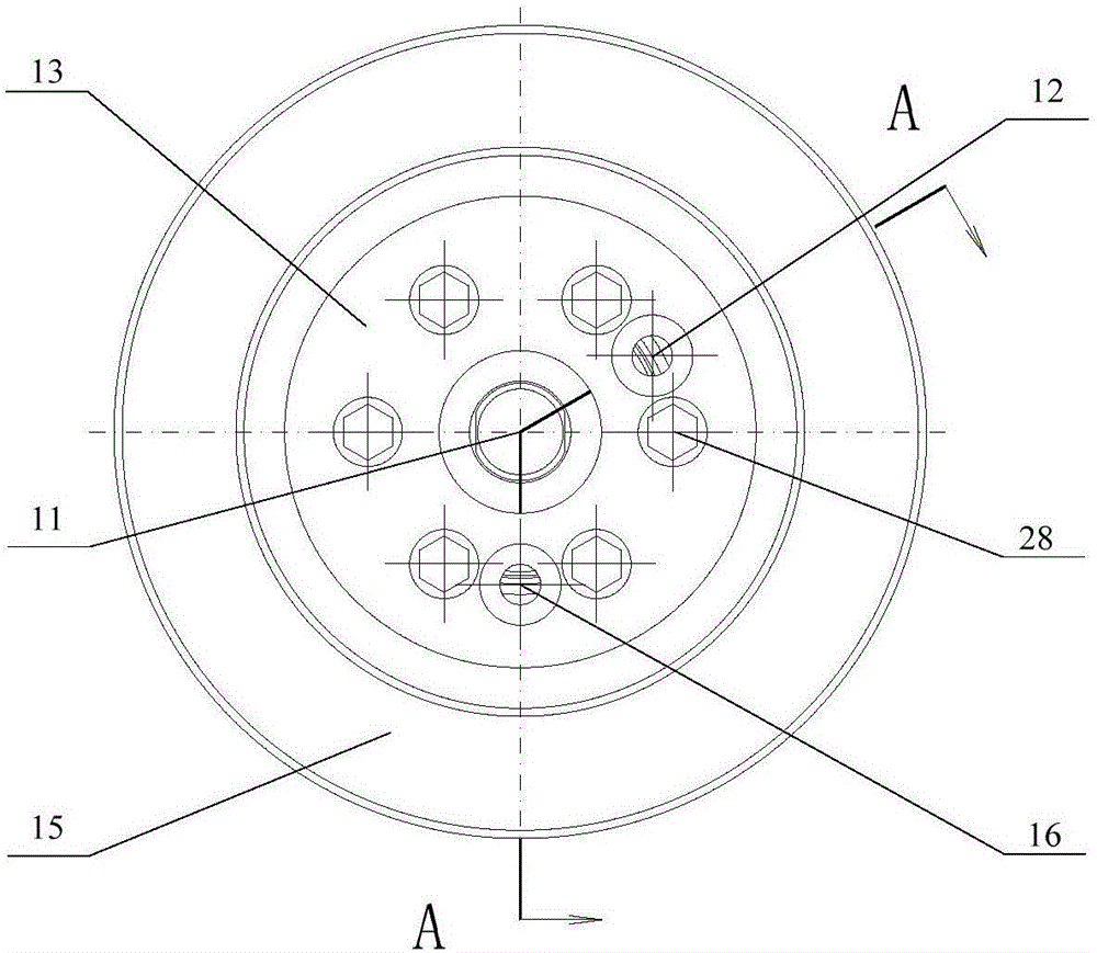 Inner by-pass valve type magnetorheological fluid suspension