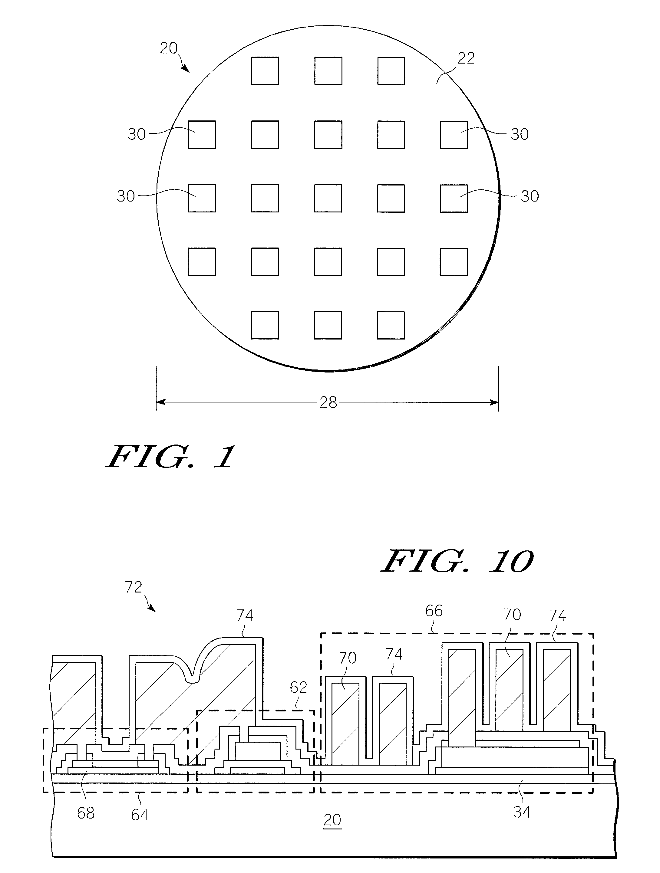 Integrated passive device and method with low cost substrate