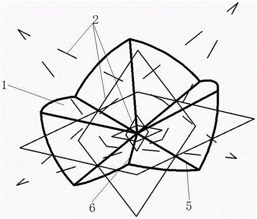 Openable roof of a spatial multi-ring scissor unit with redundant constraints