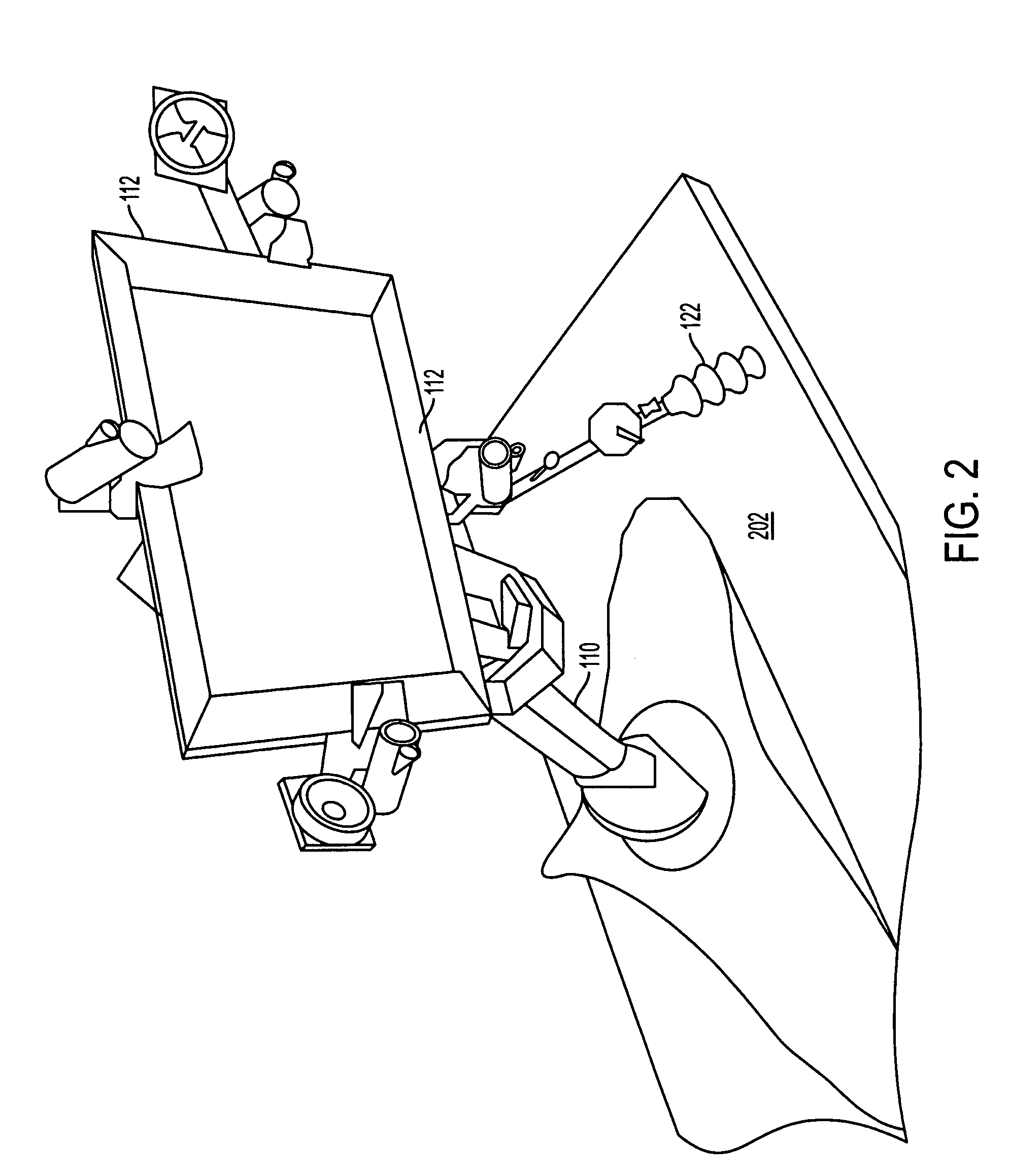 Movable audio/video communication interface system